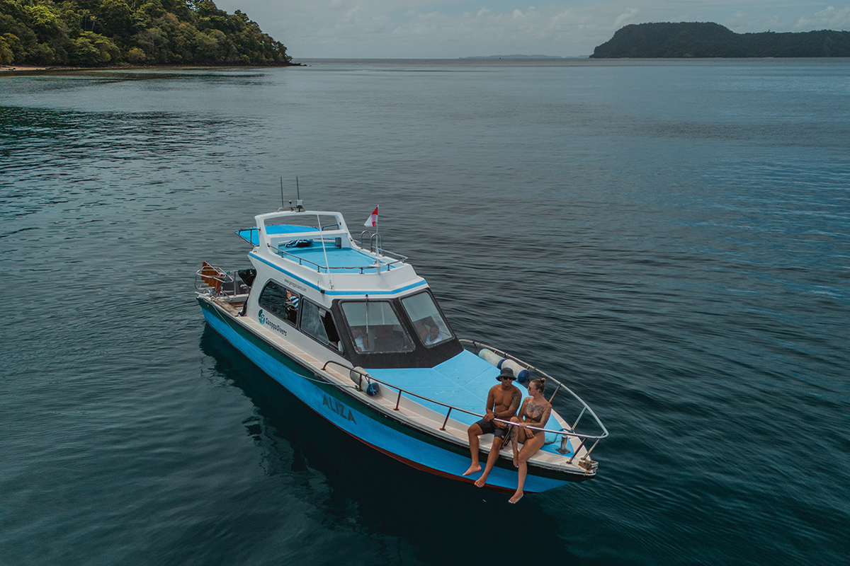 Gangga Divers at Gangga Island North Sulawesi