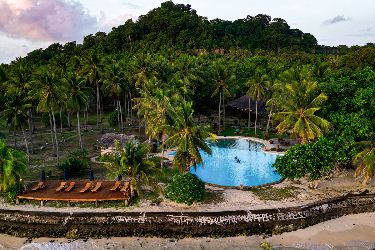 Gangga Island Resort and Spa in North Sulawesi, Indonesia